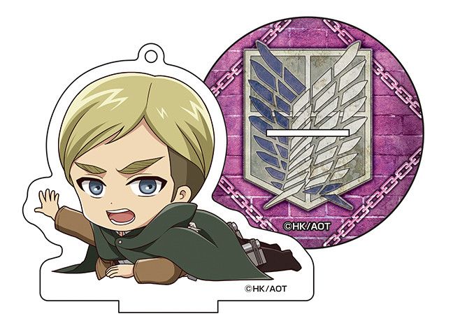 Attack on Titan Season 3 Gororin Acrylic Key Chain Erwin Smith