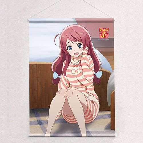 Zombie Land Saga Original Illustration B2 Tapestry Minamoto Sakura Room Wear (72x51cm)