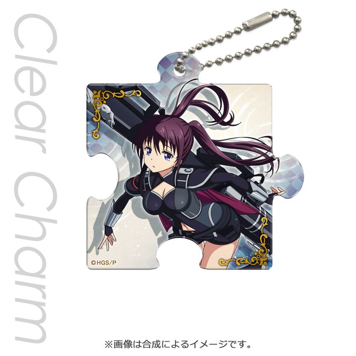 Operation Han-Gyaku-Sei Million Arthur Puzzle Piece Type Clear Charm Lynx Arthur