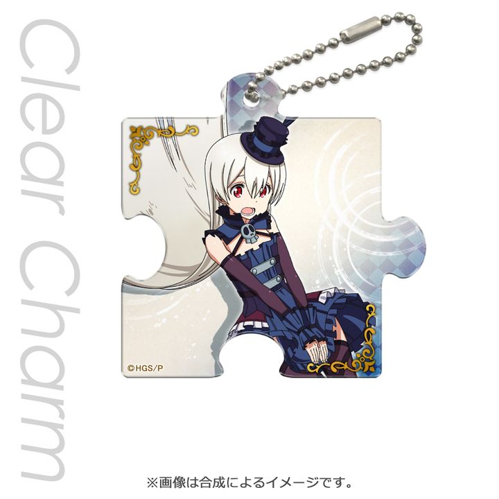 Operation Han-Gyaku-Sei Million Arthur Puzzle Piece Type Clear Charm Bodach