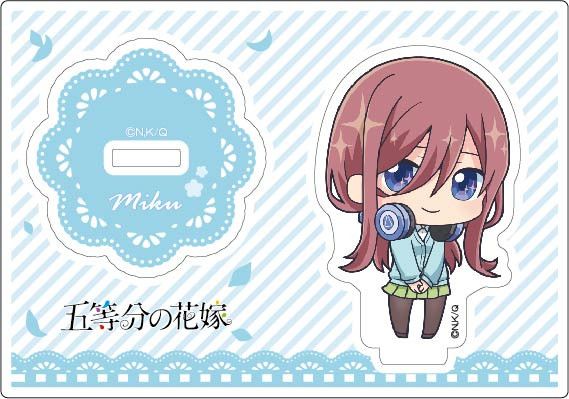 The Quintessential Quintuplets H bit Series Acrylic Stand Nakano Miku