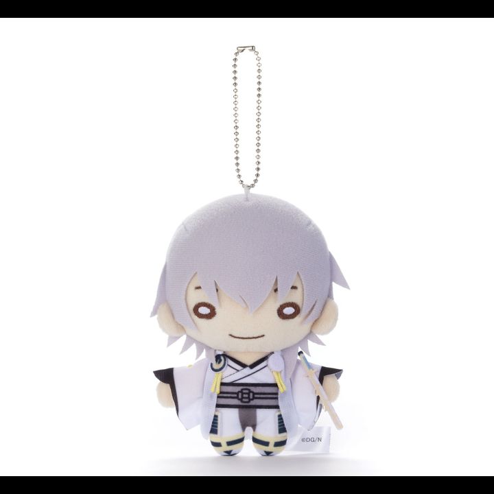 Nitotan Touken Ranbu -ONLINE- Plush with Ball Chain Tsurumaru Kuninaga (12cm)