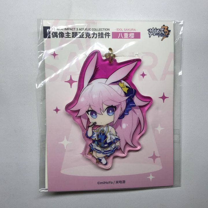 Yae Sakura Idol Ver. Acrylic Keychain Honkai Impact 3
