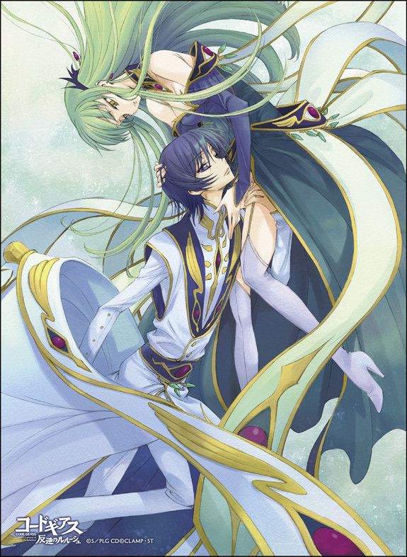 Code Geass Lelouch of the Rebellion Acrylic Plate Lelouch & C.C.