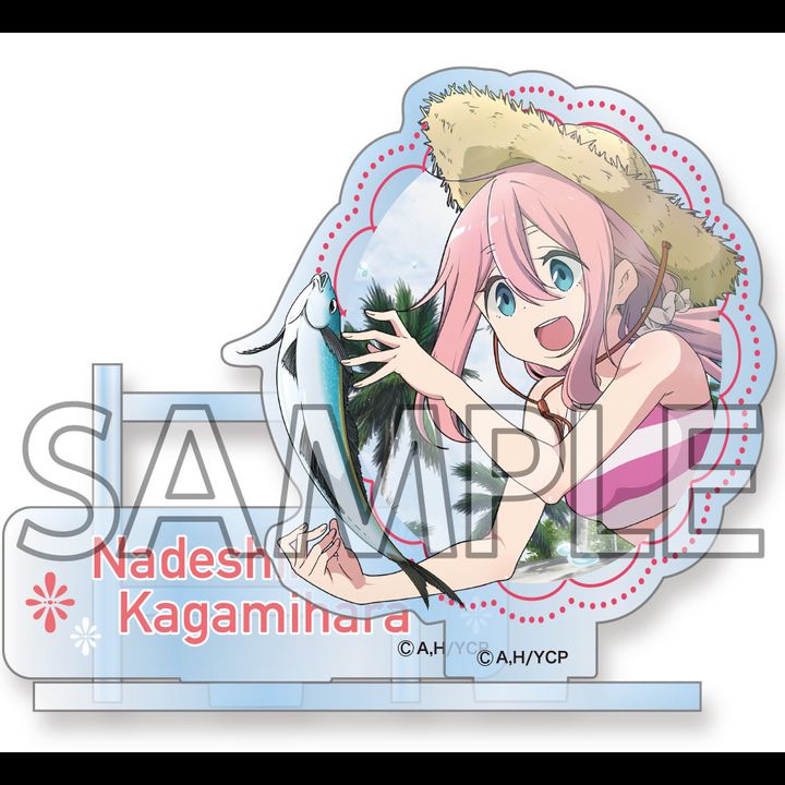 Yurucamp Outdoor Activity Ashistand Kagamihara Nadeshiko