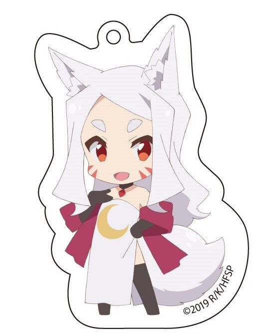 Sewayaki Kitsune no Senko-san Acrylic Key Chain 2 Shiro