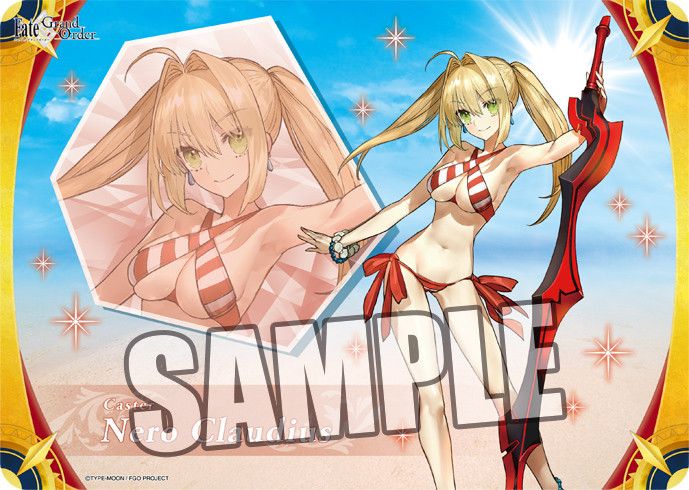 Character Rubber Mat Fate/Grand Order Caster / Nero Claudius (52x37cm)
