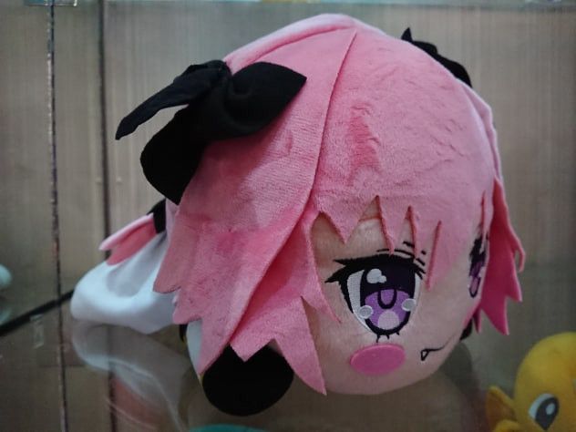 Mega Jumbo Nesoberi Nuigurumi Plush Rider of Black -  Astolfo (40x22cm)