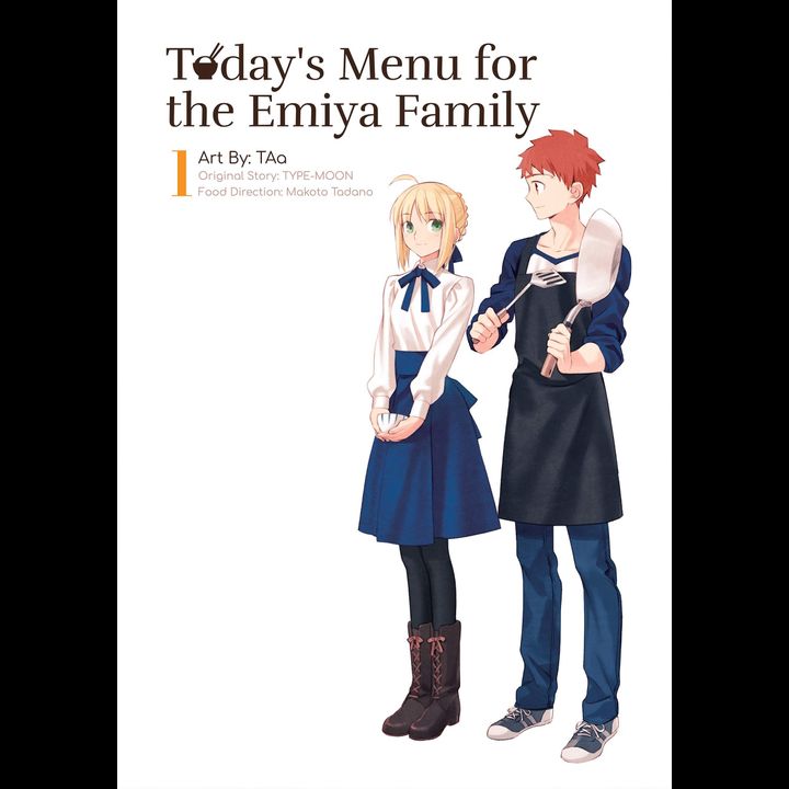 Yen Press English Manga Today's Menu for the Emiya Family Vol. 1