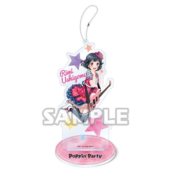BanG Dream! Poppin'Party Acrylic stand key chain vol.3 Ushigome Rimi