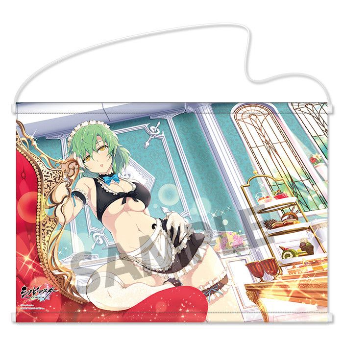 Shinovi Master Senran Kagura New Link B2 Tapestry Hikage (Sexy Maid) (72x51cm)