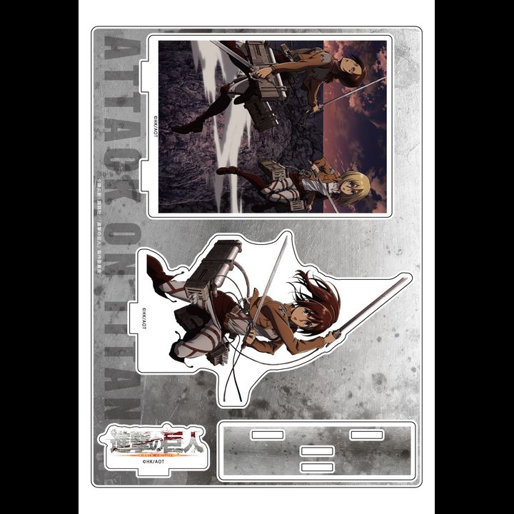 Attack on Titan Acrylic Diorama Sasha, Ymir, Krista
