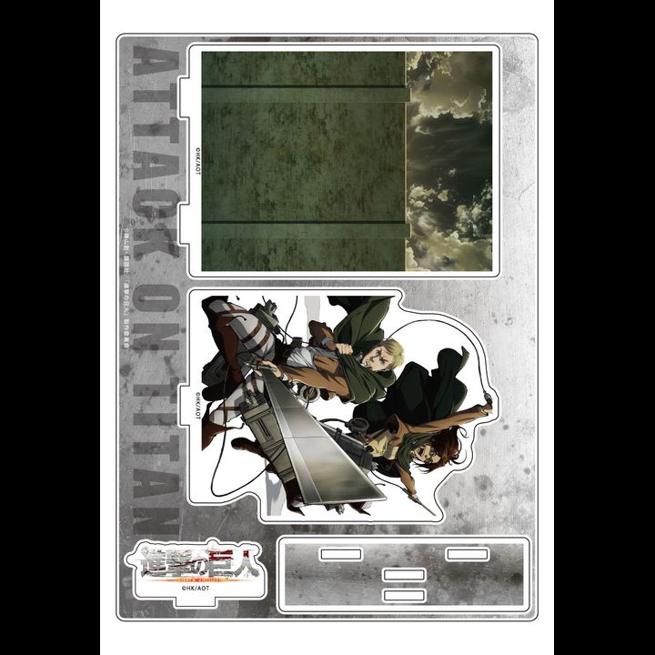 Attack on Titan Acrylic Diorama Erwin, Hans