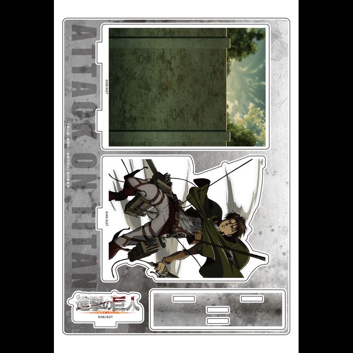 Attack on Titan Acrylic Diorama Levi