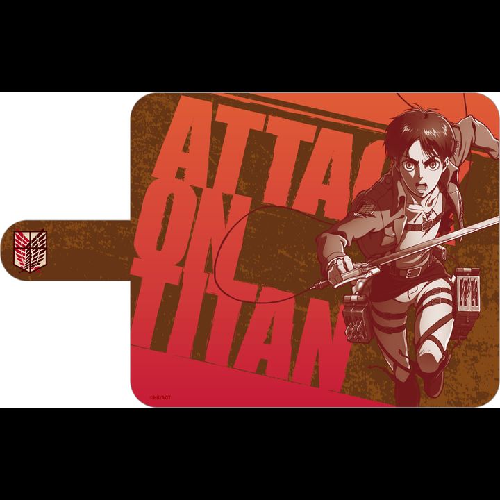 Attack on Titan Book Type Smartphone Case Eren