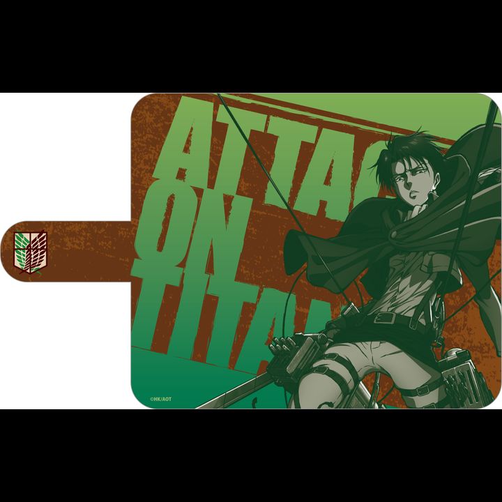 Attack on Titan Book Type Smartphone Case Levi