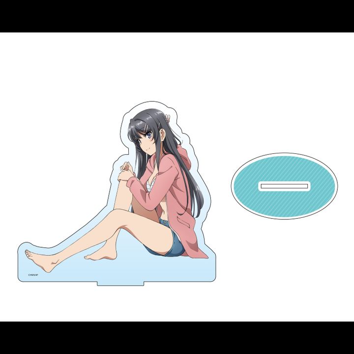 Seishun Buta Yaro wa Bunny Girl-senpai no Yume wo Minai Deka Acrylic Stand Sakurajima Mai Swimwear Ver.