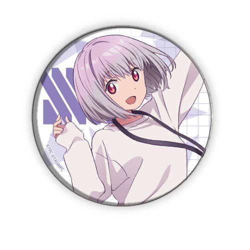 Can Badge SSSS.Gridman 04 Shinjo Akane (Official Original Illustration)