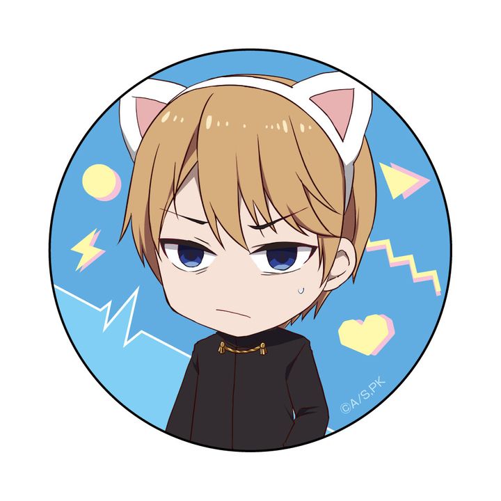 Kaguya-sama: Love is War Can Badge Shirogane Miyuki Deformed Ver.