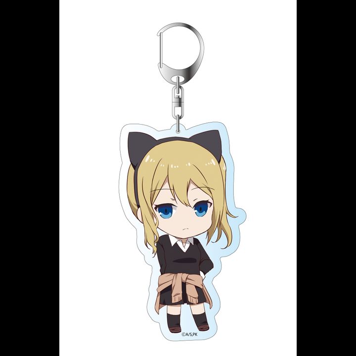 Kaguya-sama: Love is War Deka Key Chain Hayasaka Ai Deformed Ver.