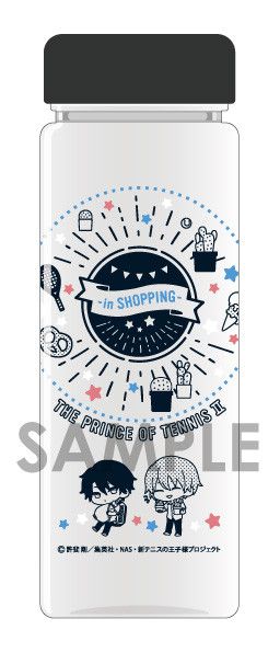 New The Prince of Tennis Clear Bottle -in SHOPPING- A Echizen / Fuji