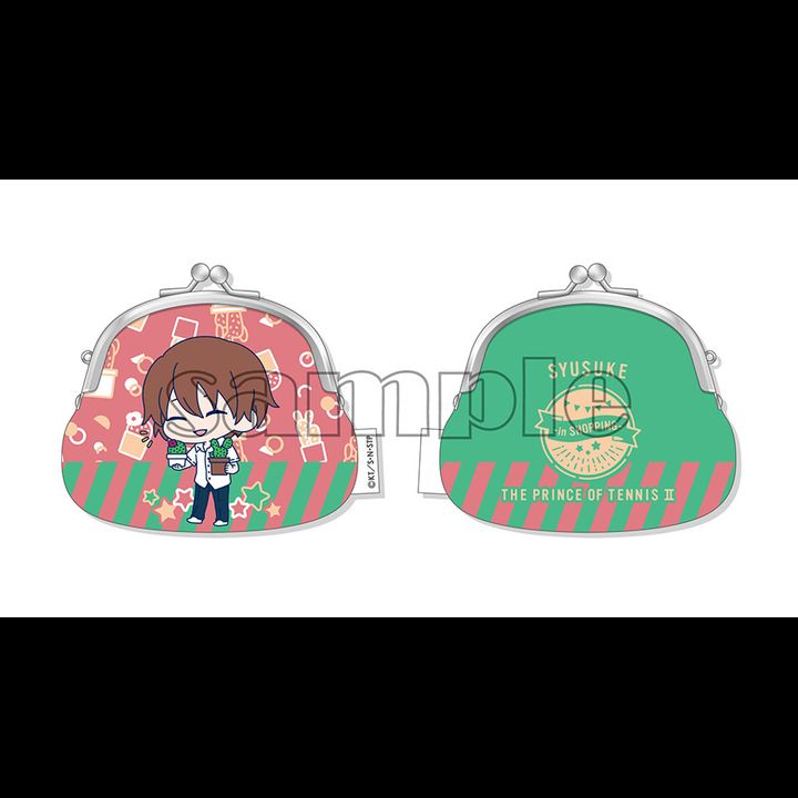 New The Prince of Tennis Gamaguchi Pouch -in SHOPPING- B Fuji Shusuke