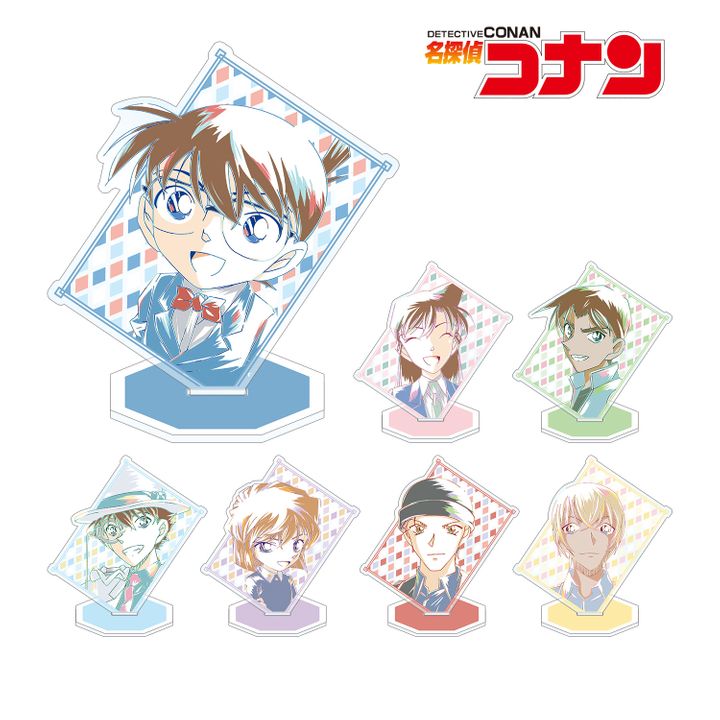 Detective Conan Trading Ani-Art Acrylic Stand Vol. 2 [SET OF 7]