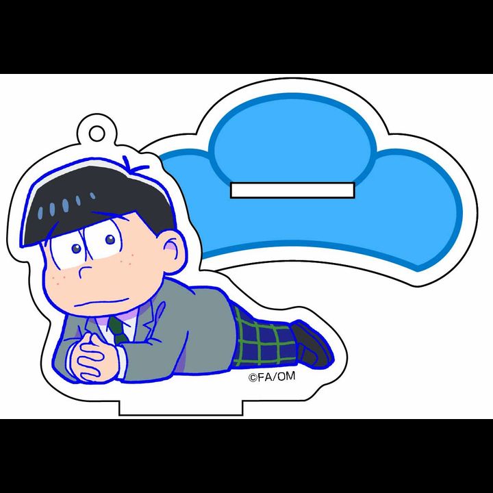 Osomatsu-san The Movie Gororin Acrylic Key Chain 18 Years Old Ver. 2 Karamatsu