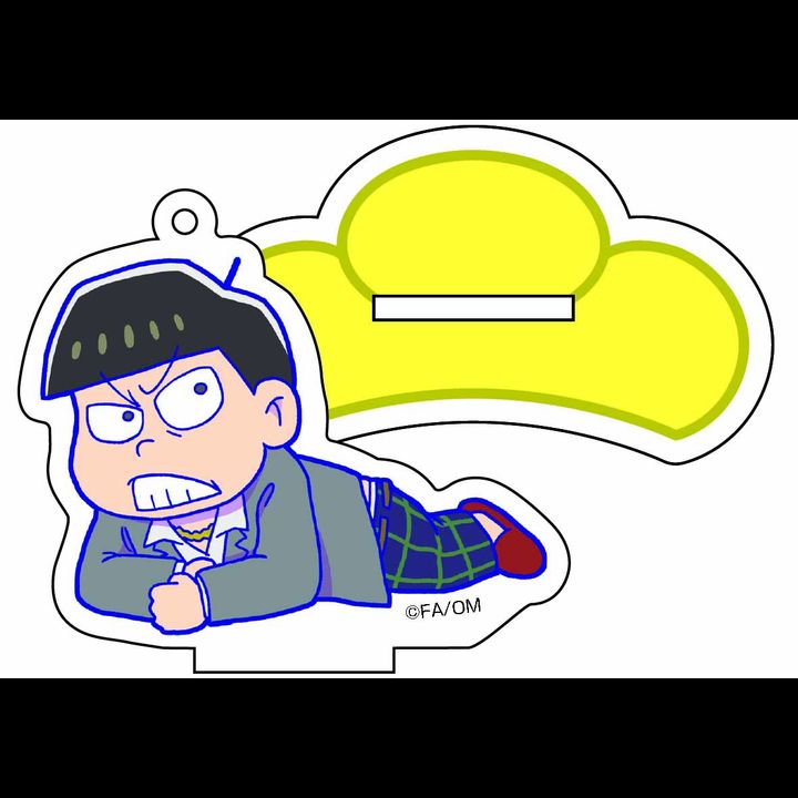 Osomatsu-san The Movie Gororin Acrylic Key Chain 18 Years Old Ver. 5 Jushimatsu