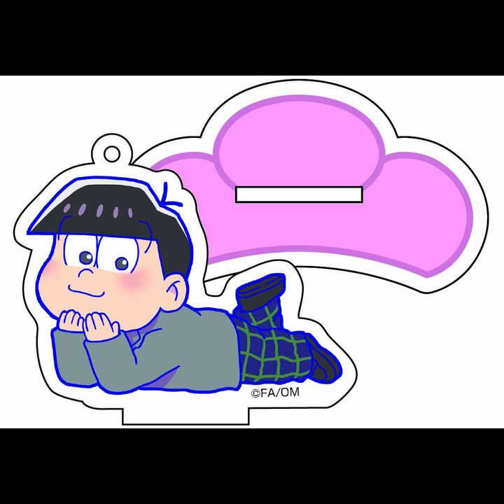 Osomatsu-san The Movie Gororin Acrylic Key Chain 18 Years Old Ver. 6 Todomatsu