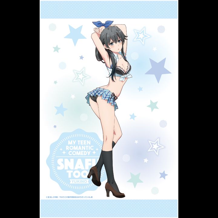 Yahari Ore no Seishun Love-come wa Machigatteiru. Zoku B2 Tapestry School Girl Ver. 1 Yukinoshita Yukino (72x51cm)