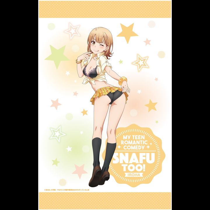 Yahari Ore no Seishun Love-come wa Machigatteiru. Zoku B2 Tapestry School Girl Ver. 3 Isshiki Iroha (72x51cm)