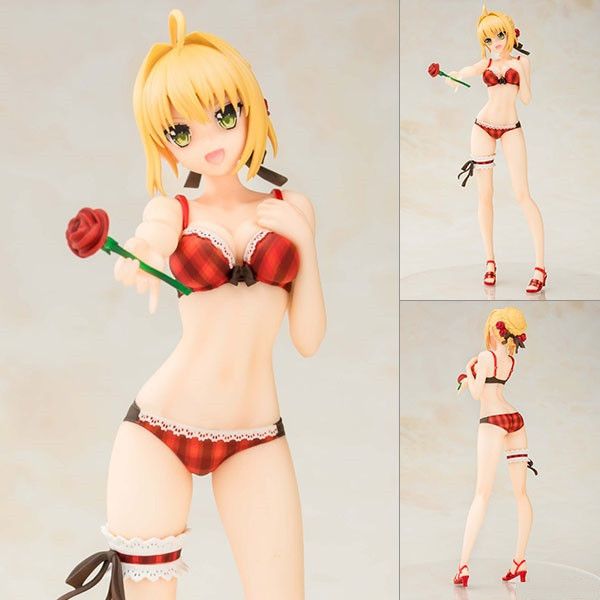 PVC Figure 1/8 Saber EXTRA / Nero Claudius - Rose Vacances Ver.