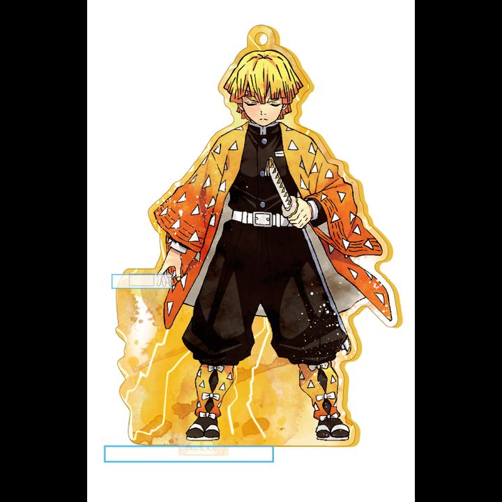 Demon Slayer: Kimetsu no Yaiba Wet Color Series Acrylic Pen Stand Agatsuma Zenitsu