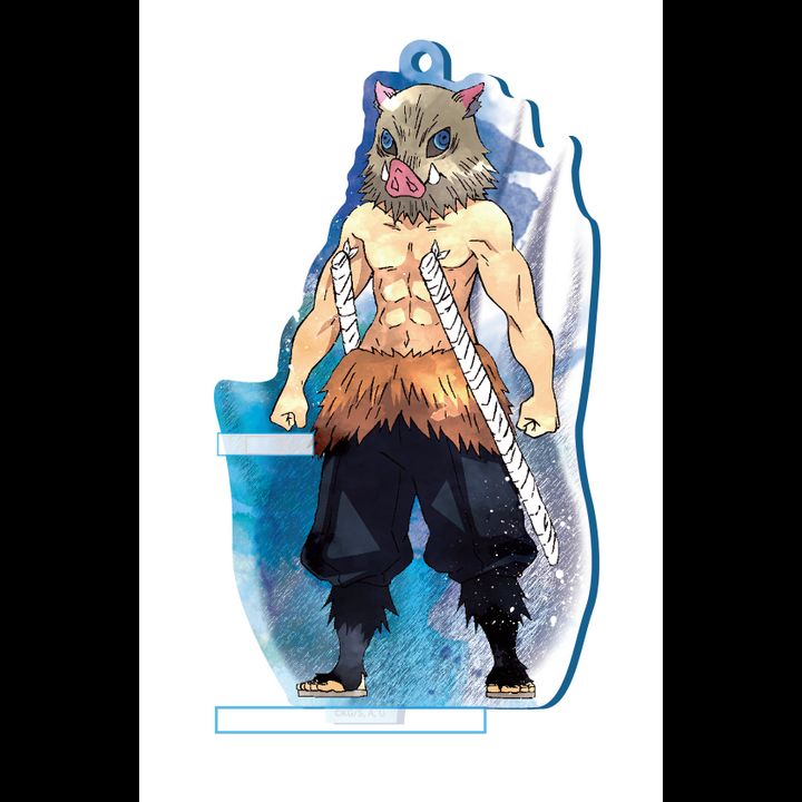 Demon Slayer: Kimetsu no Yaiba Wet Color Series Acrylic Pen Stand Hashibira Inosuke
