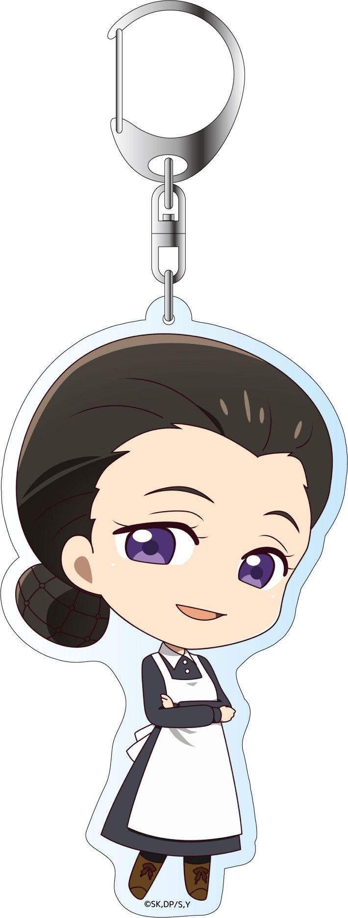 The Promised Neverland Deka Key Chain Isabella Deformed Ver.