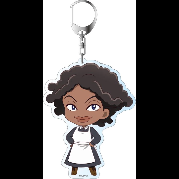 The Promised Neverland Deka Key Chain Krone Deformed Ver.