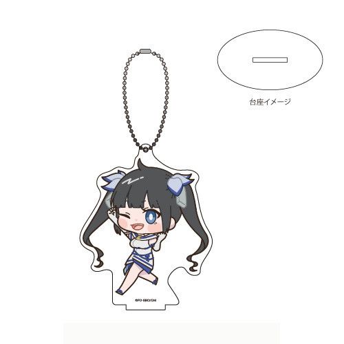Acrylic Stand Key Chain Is It Wrong to Try to Pick Up Girls in a Dungeon?: Arrow of the Orion 01 Hestia (Mini Character)