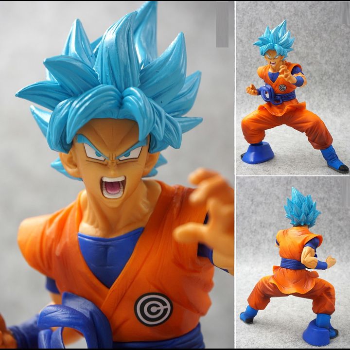 [JAPVER] PVC Chouzetsu Gikou Figure Son Goku SSGSS (18cm)