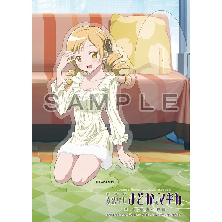Puella Magi Madoka Magica the Movie New Feature: Rebellion Original Illustration Acrylic Stand Mami / Room Wear