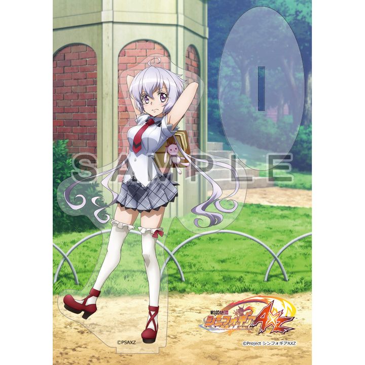 Senki Zesshou Symphogear AXZ Acrylic Stand Chris / School Uniform