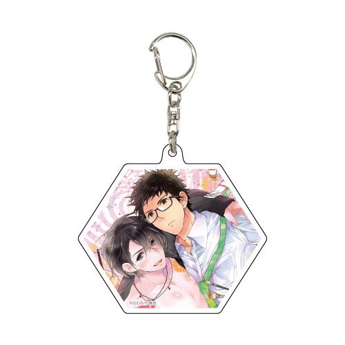 Acrylic Key Chain Owal 01 Junjou Bitch, Hatsukoi Kei