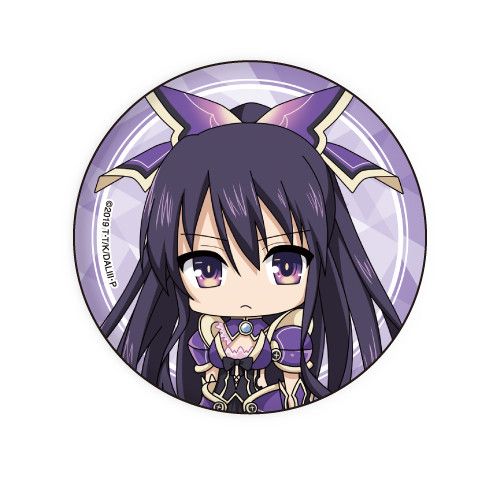 Can Badge  Date A Live III  01 Yatogami Tohka (Mini Character)