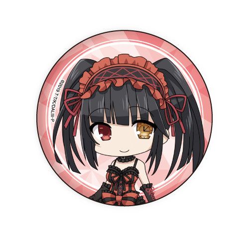 Can Badge  Date A Live III  03 Tokisaki Kurumi (Mini Character)