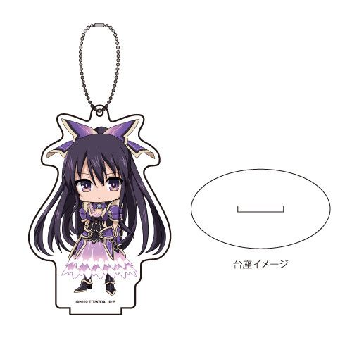 Acrylic Stand Key Chain  Date A Live III  01 Yatogami Tohka (Mini Character)