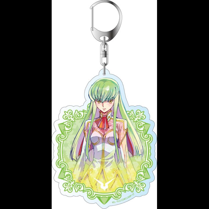 Code Geass Lelouch of the Re;Surrection Pale Tone Series Deka Key Chain C.C.