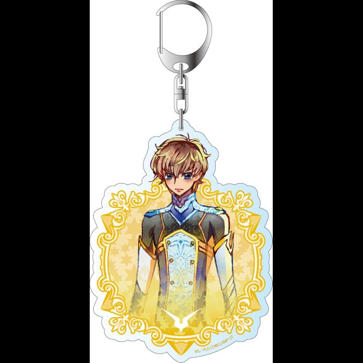 Code Geass Lelouch of the Re;Surrection Pale Tone Series Deka Key Chain Suzaku