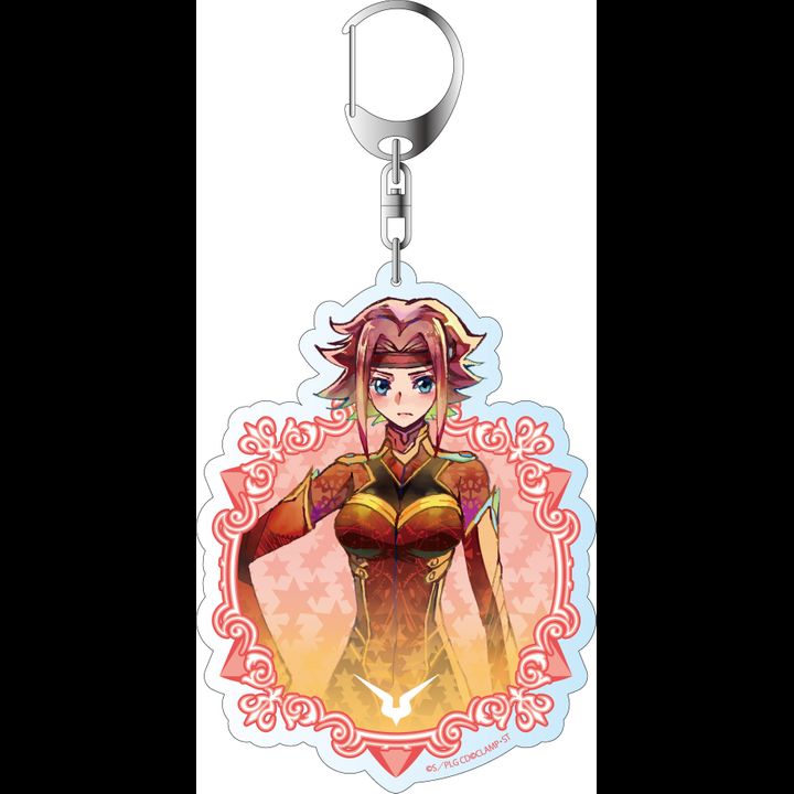 Code Geass Lelouch of the Re;Surrection Pale Tone Series Deka Key Chain Kallen