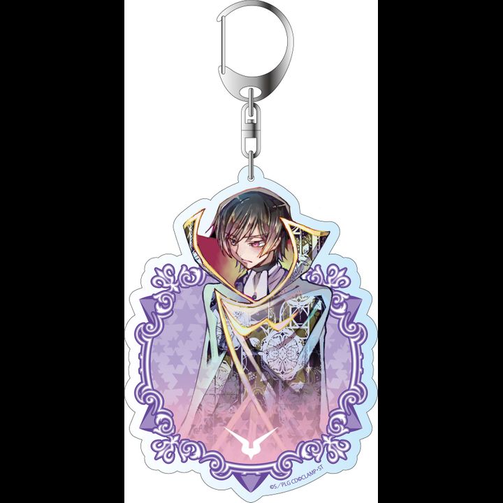 Code Geass Lelouch of the Rebellion Episode III Pale Tone Series Deka Key Chain Lelouch