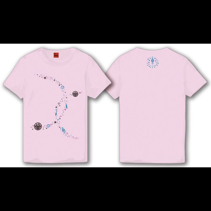 Touken Ranbu -ONLINE- Souza Samonji T-shirt Light Pink (Mens M/L Size)